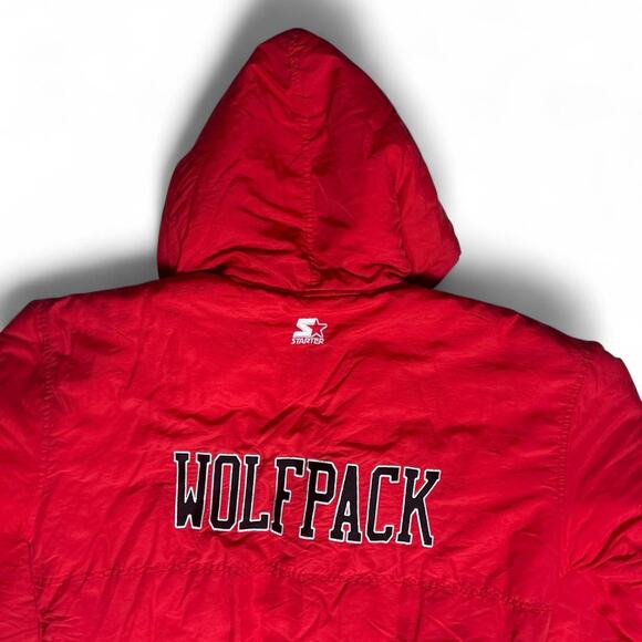 Starter 90s Vintage North Carolina NC State University Wolfpack Jacket Medium - Picture 6 of 7